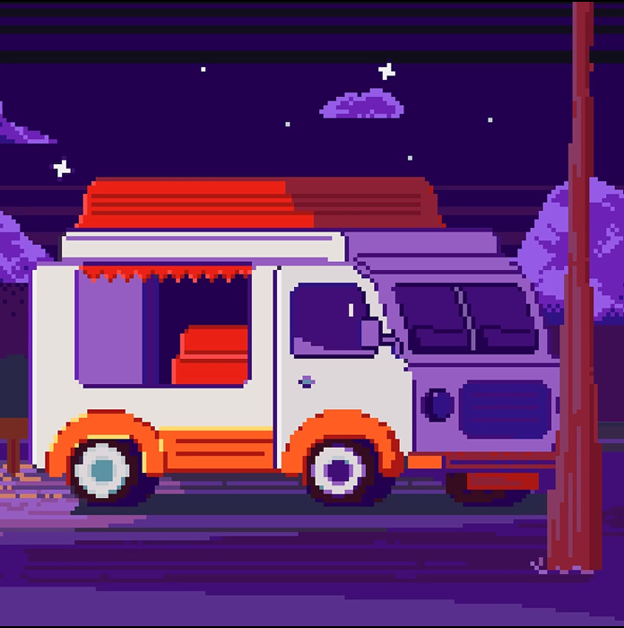 Выглядывающий из-за горизонта пик горы